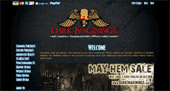Desktop Screenshot of darkimaginings.com